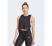 adidas Performance - Yoga Essentials - Crop top senza maniche nero XS