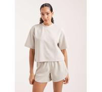 Adidas Crop Yoga W - T-shirt Training - Donna - Beige M