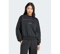 adidas performance - z.n.e. - Felpa nera-Nero XS