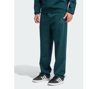 adidas performance - z.n.e. - Pantaloni color edera aurora con spacco sul fondo-Verde S