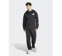 adidas performance - z.n.e. - Pantaloni neri con spacco sul fondo-Nero S