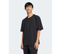 adidas Performance - Z.N.E. - T-shirt ampia nera-Nero 2XL