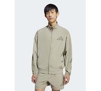 adidas Performance - Z.N.E. - Top sportivo color beige stucco-Grigio S