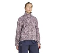 Adidas - Pile spazzolato, traspirante e caldo - Multi FZ Fleece Jkt W Dual Lilac per Donne in Poliestere Riciclato - Taglia S - Rosa