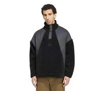Adidas - Terrex Xploric Climawarm High Pile Snap Pullover - - Sport - Uomo - Nero - M