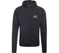 Adidas - Pile stretch e traspirante - Xperior Pro CW Hooded Fleece Jkt M Black in Poliestere Riciclato - Taglia L - Nero