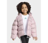 adidas Unisex - Bambini e ragazzi Synthetic Down Coat, Dual Lilac/REFLECTIVE SILVER, 4-5 Years