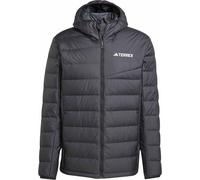 Adidas - Piumino leggero da uomo isolato - Multi Light Down Hooded Jacket Black per Uomo - Taglia M - Nero