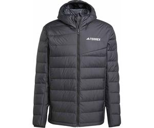 Adidas - Piumino leggero da uomo isolato - Multi Light Down Hooded Jacket Black per Uomo - Taglia M - Nero