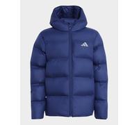 adidas Unisex - Bambini e ragazzi Synthetic Down Coat, dark blue/REFLECTIVE SILVER, 11-12 Years