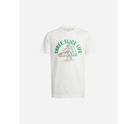 Adidas Pizza Logo Jr - T-shirt - Bianco 7-8ANNI