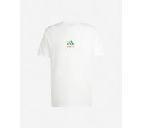 Adidas Pizza Tee M - T-shirt - Uomo - Bianco L