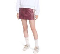 Adidas Pleather Mini Skirt Donna - Gonne Rosso - Taglia 34 - Tela di cotone Red 34