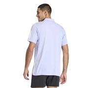 Polo da tennis da uomo Adidas Club 3 Stripes - violet tone - Viola (L)