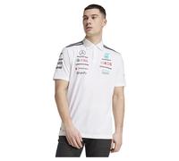 Polo adidas Mercedes TM Blanc M