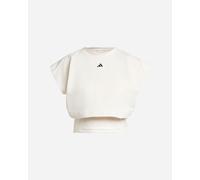 Adidas Power Boxy W - T-shirt Training - Donna - Bianco S