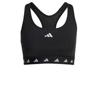 adidas Powerreact Training Medum Support Techfit Bra - Reggiseno da Allenamento a Sostegno Medio da Donna, Nero,