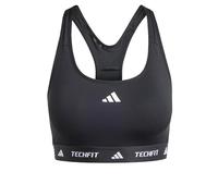 adidas - Women's Techfit Medium Support Bra - Reggiseno sportivo L - Cup: A-B nero