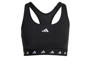 Adidas Powerreact Training Medum Support Techfit Bra - Reggiseno da Allenamento a Sostegno Medio da Donna, Nero,