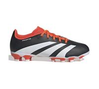 adidas Predator 24 League Low MG Jr - scarpe da calcio multisuperfici - ragazzo 3 UK Black/White/Orange junior