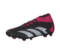 adidas Predator Accuracy.2 Fg, Scarpe da Calcio Uomo, Cblack Ftwwht Teshpk, 43 1/3 EU