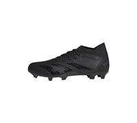 adidas Predator Accuracy.3 Firm Ground Boots, Scarpe da Calcio Unisex-Adulto, Core Black/Core Black/Cloud White, 40 EU