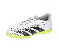 adidas Predator Accuracy.4 Tf J, Football Shoes (Turf), Ftwr White/Core Black/Lucid Lemon, 36 2/3 EU