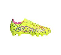 Adidas Predator Club Fg/Mg J Lucid Lemon/Blue Fusion/Lucid Pink 38 Giallo
