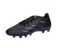 adidas Predator Club Football Boots Flexible Ground, Scarpe da Calcio Unisex-Adulto, Core Black/Carbon/Gold Met, 42 2/3 EU