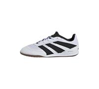 adidas Predator Club Indoor Sala Football Boots Kids, Scarpe da Calcio Unisex-Bambini, Cloud White/Core Black/Lucid Lemon, 36 2/3 EU