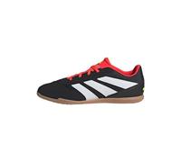 adidas Predator Club Indoor Sala Football Boots, Scarpe da Calcio Unisex-Adulto, Core Black/Cloud White/Solar Red, 46 EU