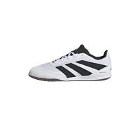 adidas Predator Club Indoor Sala Football Boots, Scarpe da Calcio Unisex-Adulto, Ftwr White/Core Black/Lucid Lemon, 41 1/3 EU