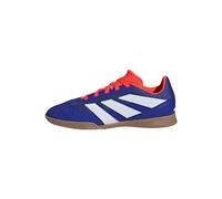 adidas Predator Club J Football Boots Indoor Sala, Scarpe da Calcio, Cloud White/Lucid Blue/Solar Red, 28 EU