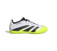 adidas Predator Club Turf Football Boots, Scarpe da Calcio Unisex-Adulto, Ftwr White/Core Black/Lucid Lemon, 39 1/3 EU