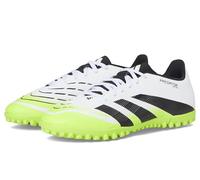 adidas Predator Club Turf Football Boots, Scarpe da Calcio Unisex-Adulto, Ftwr White/Core Black/Lucid Lemon, 39 1/3 EU