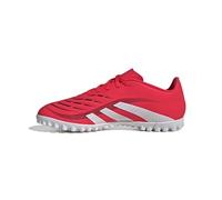 adidas Predator Club Turf Football Boots, Scarpe da Calcio Unisex-Adulto, Lucid Red/Ftwr White/Core Black, 46 EU