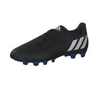 ADIDAS Predator Edge.4 FxG, Scarpe da Calcio, Cblack/Ftwwht/Vivred, 34 EU