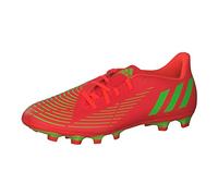 ADIDAS Predator Edge.4 FxG, Scarpe da Calcio Uomo, Solred/Sgreen/Cblack, 47 1/3 EU Stretta