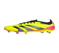 Adidas Predator Elite Firm Ground Tacchetti da calcio, Team Solar Giallo 2 Core Nero Solare, 42 2/3 EU