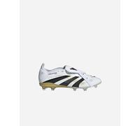 Scarpe da calcio Predator Elite Fold-Over Tongue Firm Ground Kids Cloud White / Core Black / Gold Metallic 35