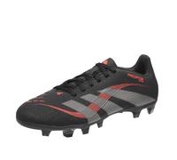 adidas Predator Club Firm Multi Ground Football Boots, Scarpe da Calcio Unisex-Adulto, Core Black/Grey Four/Lucid Red, 40 2/3 EU