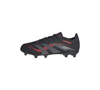 adidas Predator League Firm Multi Ground Football Boots Kids, Scarpe da Calcio Unisex-Bambini, Core Black/Grey Four/Lucid Red, 35 EU
