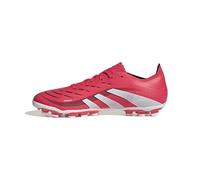 adidas Predator League Football Boots Artificial Grass, Scarpe da Calcio Unisex-Adulto, Lucid Red/Cloud White/Core Black, 42 EU