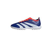 adidas Predator League Football Boots Turf, Scarpe da Calcio Unisex-Adulto, Lucid Blue/Cloud White/Solar Red, 45 1/3 EU