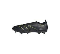 adidas Predator League Laceless Firm Multi Ground Football Boots, Scarpe da Calcio Unisex-Adulto, Core Black/Carbon/Lucid Lemon, 42 EU