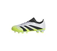 adidas Predator League Multi Ground Football Boots Kids, Scarpe da Calcio Unisex-Bambini, Ftwr White/Core Black/Lucid Lemon, 36 EU