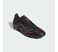 adidas Predator League Multi Ground Football Boots, Scarpe da Calcio Unisex-Adulto, Core Black/Grey Four/Lucid Red, 42 2/3 EU