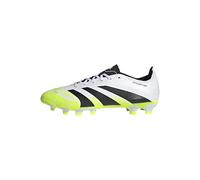 adidas Predator League Multi Ground Football Boots, Scarpe da Calcio Unisex-Adulto, Ftwr White/Core Black/Lucid Lemon, 42 2/3 EU