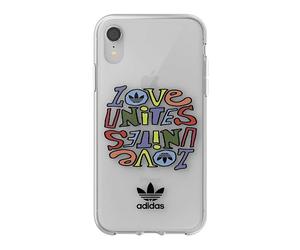 ADIDAS PRIDE COVER per Apple iPhone XR, Bianco