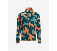 Giacca Terrex Multi Printed Full-Zip Fleece Aurora Ivy / Semi Impact Orange M